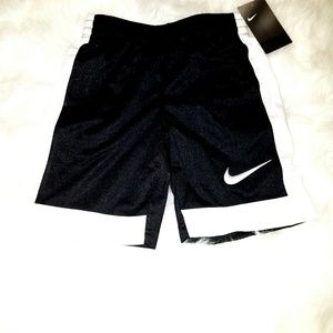 Nike Black & White Dri Fit Shorts
